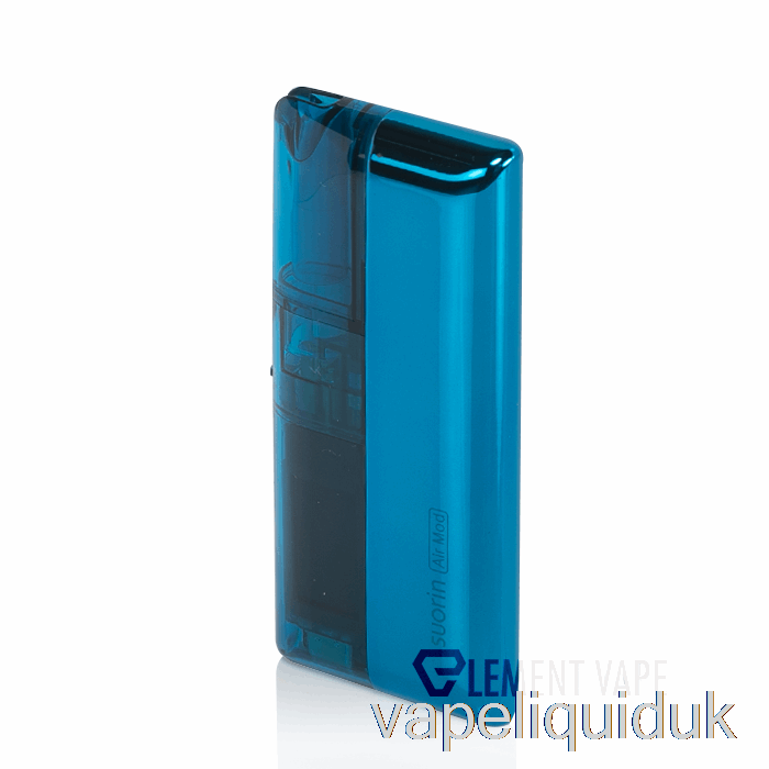 Suorin Air Mod 40W Pod Kit Clear BLUE Vape Juice